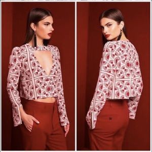 Stone cold fox Ono crop top size 0